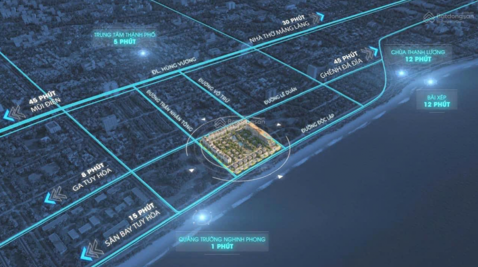 Bán shophouse đối diện biển Tuy Hòa công viên biển, sổ hồng riêng nhận nhà ngay liên hệ 0839908***